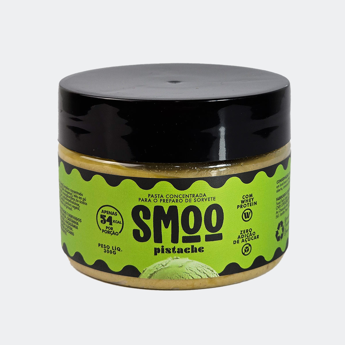 PREPARO DE SORVETE SABOR PISTACHE - SMOO